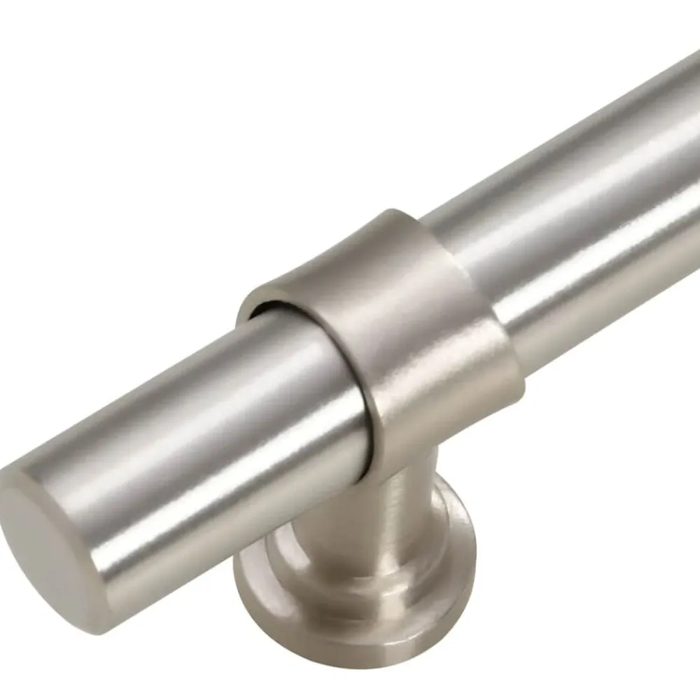 vidaXL Tiradores para armarios 10 uds acero inoxidable 96 mm Plateado Sale