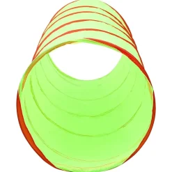 vidaXL Estructuras Para Juegos Al Aire Libre-Túnel de juegos para niños con 250 bolas poliéster verde 175 cm