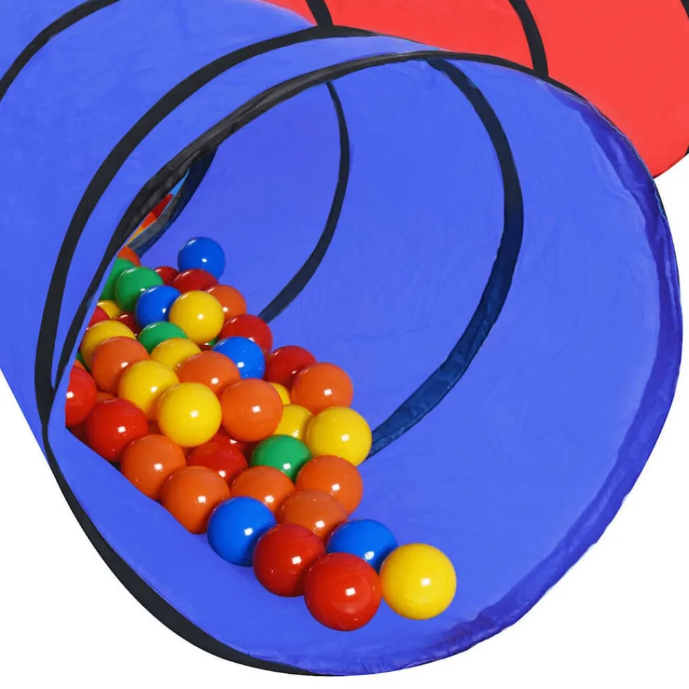 vidaXL Túnel de juegos para niños con 250 bolas Multicolor Discount
