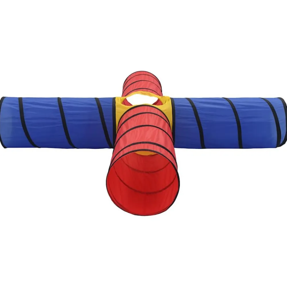 vidaXL Túnel de juegos para niños con 250 bolas multicolor Multicolor 1 Best