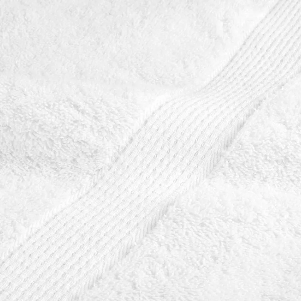 vidaXL Toalla de Invitado SOLUND 2 pcs 15 x 21 cm 550 gsm Blanco Hot