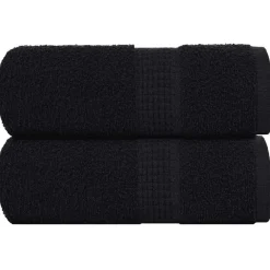 vidaXL Ropa De Casa-Toallas de mano FROGN 2 uds 30x30 cm 360 g/m²