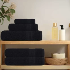 vidaXL Ropa De Casa-Toallas de mano FROGN 2 uds 30x30 cm 360 g/m²