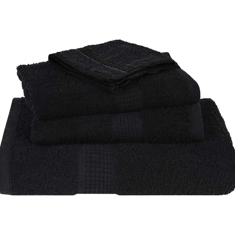 vidaXL Ropa De Casa-Toallas de mano FROGN 2 uds 30x30 cm 360 g/m²