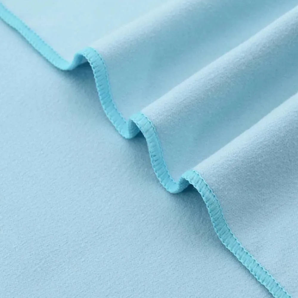 vidaXL Toallas de Reposera 2 pcs 210 x 75 cm Azul Sale