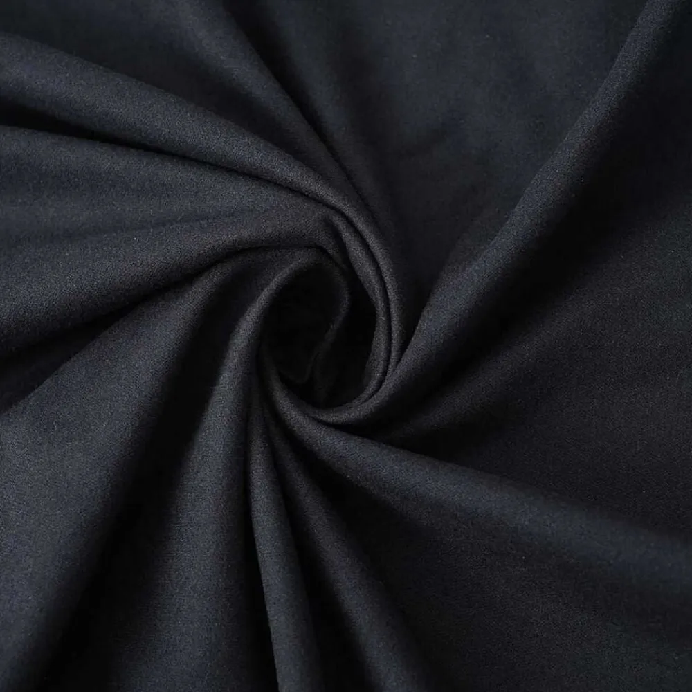 vidaXL Toallas de Reposera 2 pcs 210 x 75 cm Negro