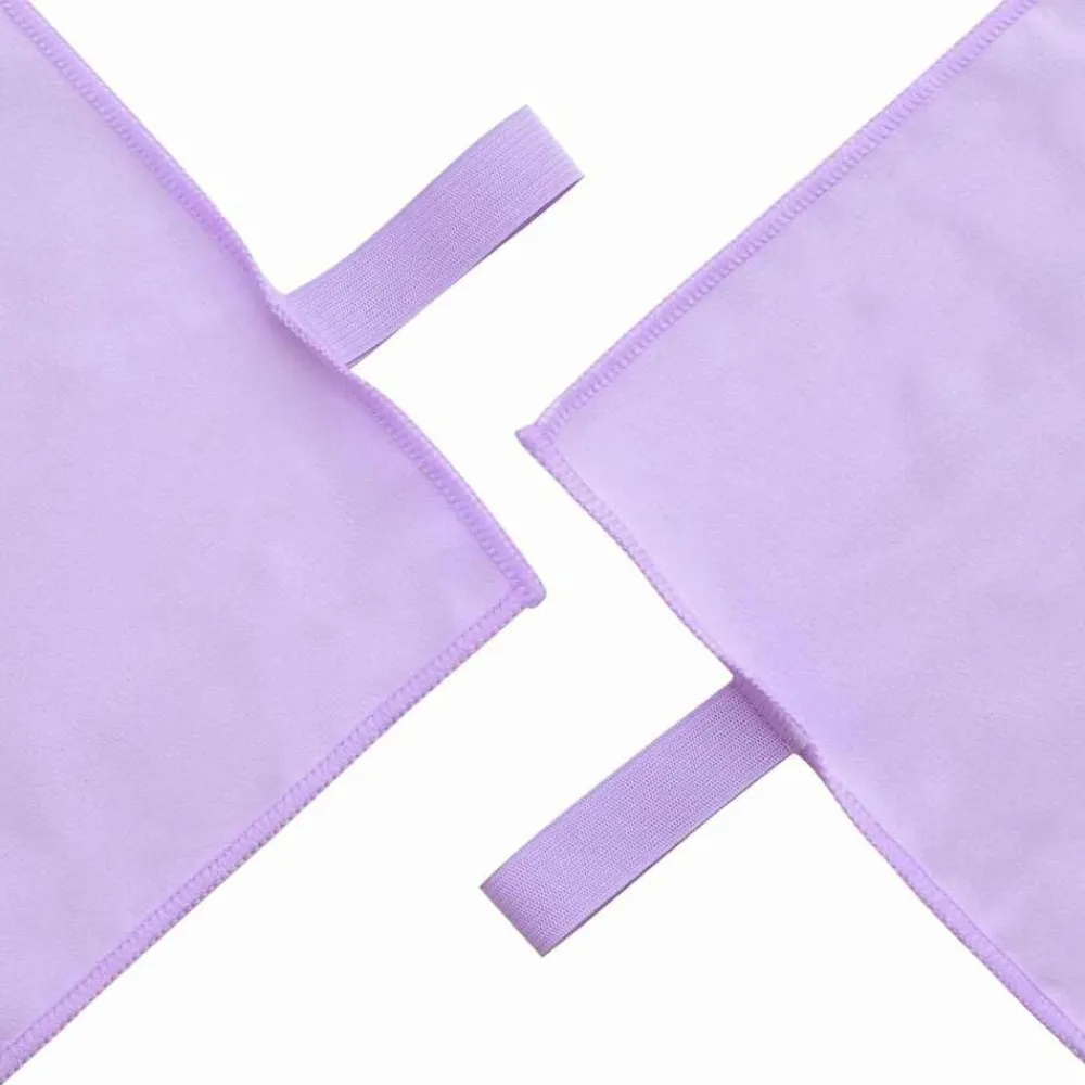 vidaXL Toallas Deportivas 2 pcs 50 x 30 cm Morado Clearance