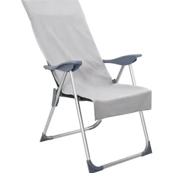 vidaXL Ropa De Casa-Toallas para Sillas de Exterior 2 pcs 130 x 60 cm