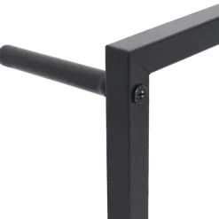 vidaXL Accesorios Para El Baño-Toallero de acero 45x10x115 cm