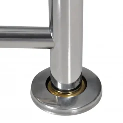 vidaXL Accesorios Para El Baño-Toallero de acero inoxidable 2 tubos