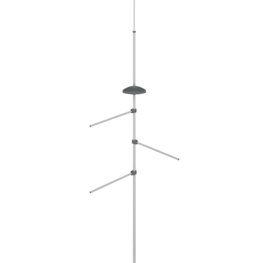 vidaXL Accesorios Para El Baño-Toallero de aluminio 47x280 cm