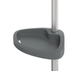 vidaXL Accesorios Para El Baño-Toallero de aluminio 47x280 cm