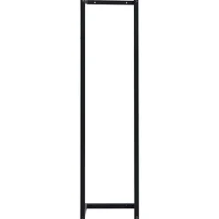vidaXL Toallero de hierro 25x20x95 cm Negro Hot