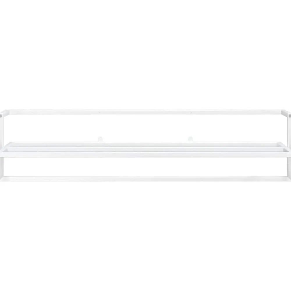 vidaXL Accesorios Para El Baño-Toallero de hierro 95x25x22 cm