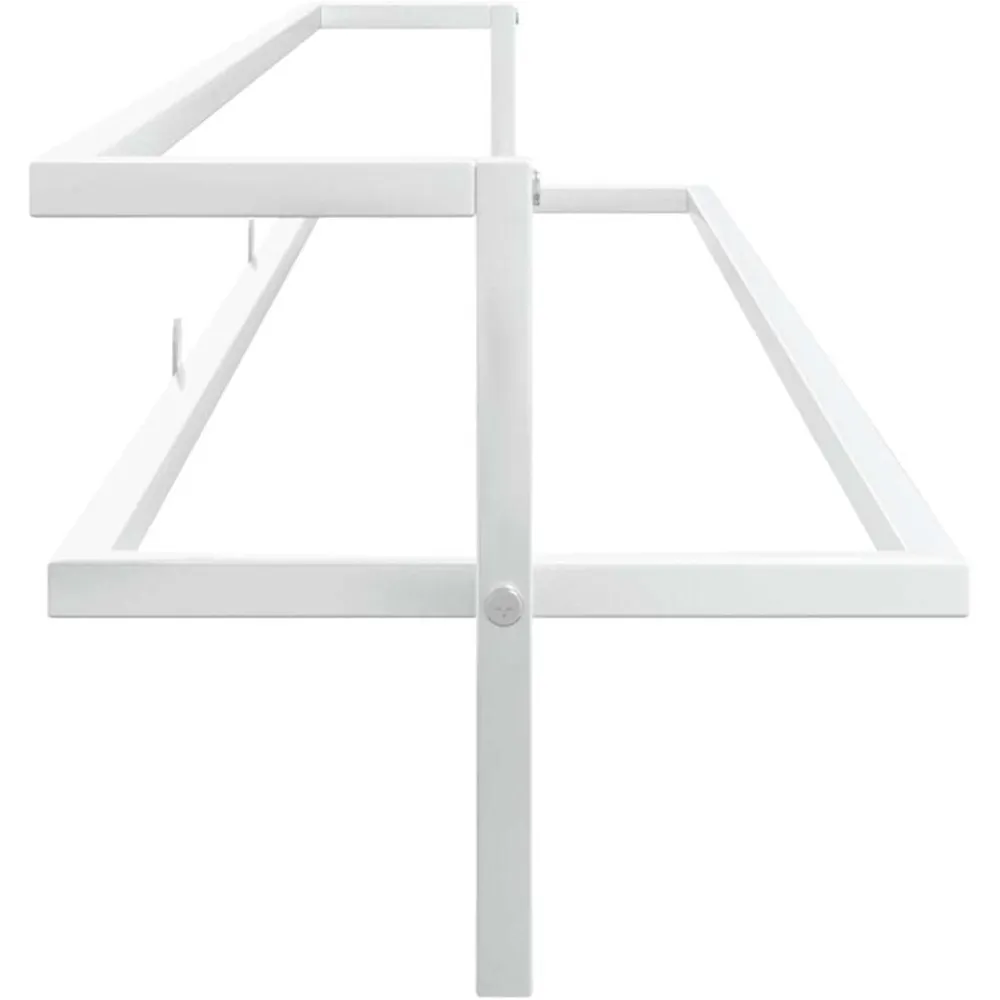 vidaXL Accesorios Para El Baño-Toallero de hierro 95x25x22 cm