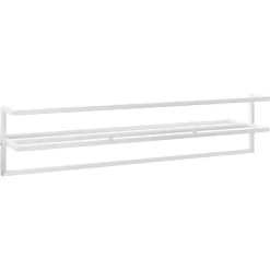 vidaXL Accesorios Para El Baño-Toallero de hierro 95x25x22 cm