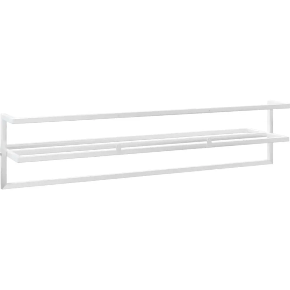 vidaXL Accesorios Para El Baño-Toallero de hierro 95x25x22 cm