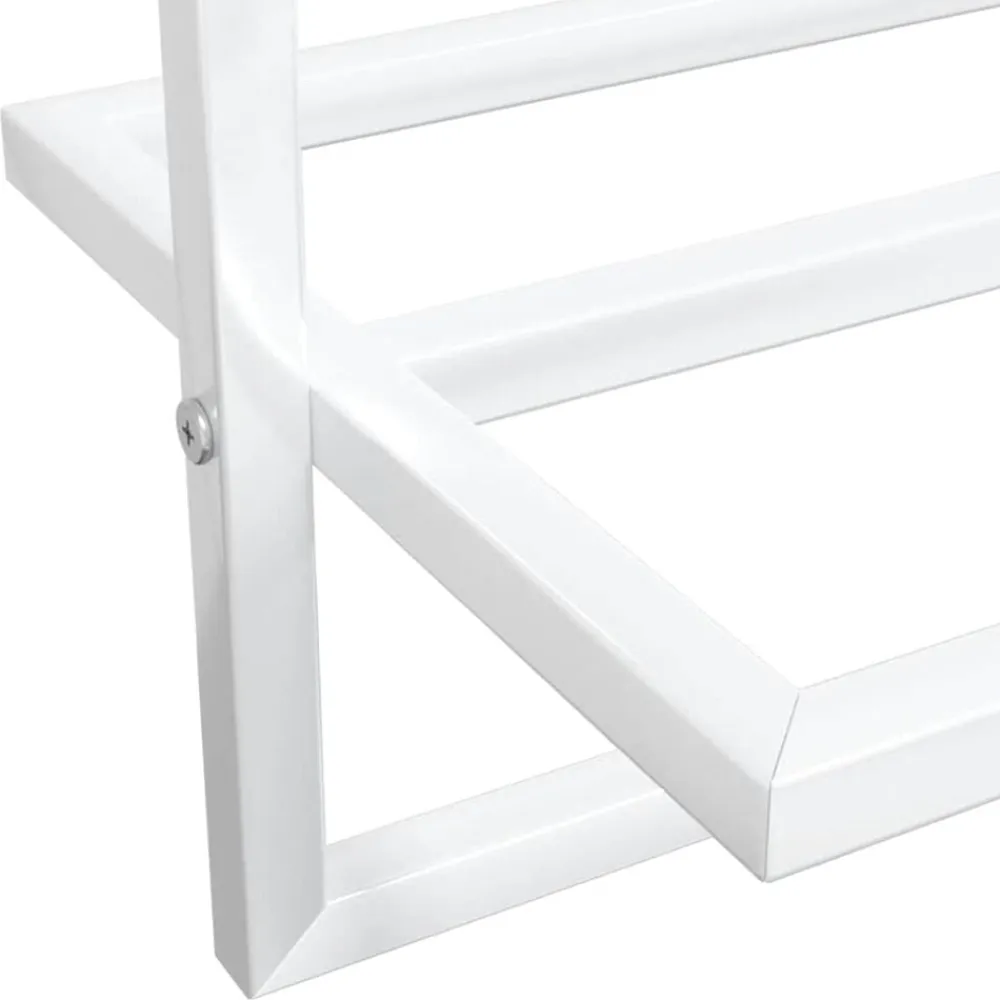vidaXL Accesorios Para El Baño-Toallero de hierro 95x25x22 cm