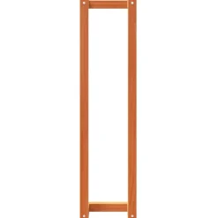 vidaXL Toallero de madera de pino maciza marrón encerado 23x18x90 cm Marr&oacute;n cera Clearance