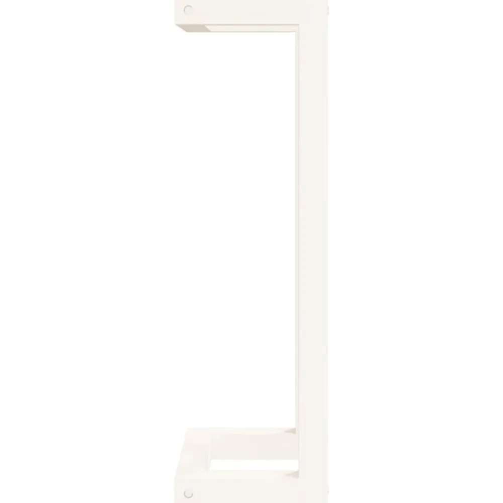 vidaXL Accesorios Para El Baño-Toallero de madera maciza de pino 23x18x60 cm