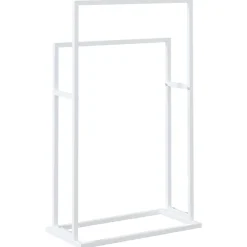 vidaXL Accesorios Para El Baño-Toallero de pie de hierro 48x24x78,5 cm