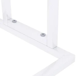 vidaXL Accesorios Para El Baño-Toallero de pie de hierro 48x24x78,5 cm