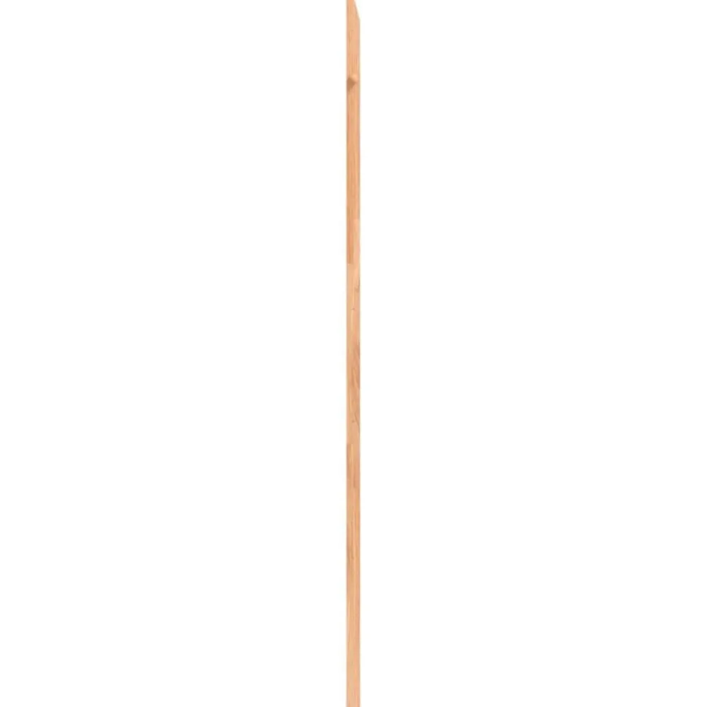 vidaXL Herramientas-Toallero escalera madera maciza de nogal 170 cm