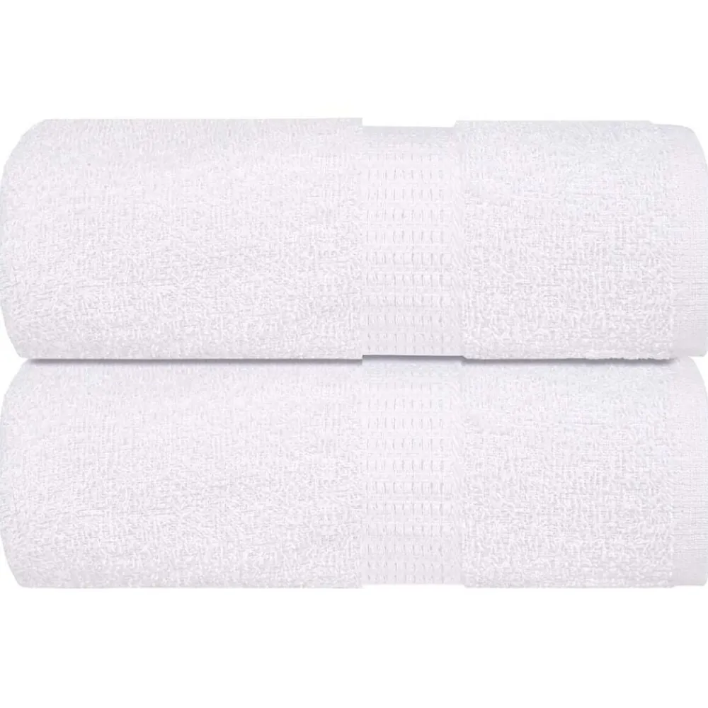 vidaXL Ropa De Casa-Toallitas de baño FROGN 2 uds 15x21 cm 360 g/m²