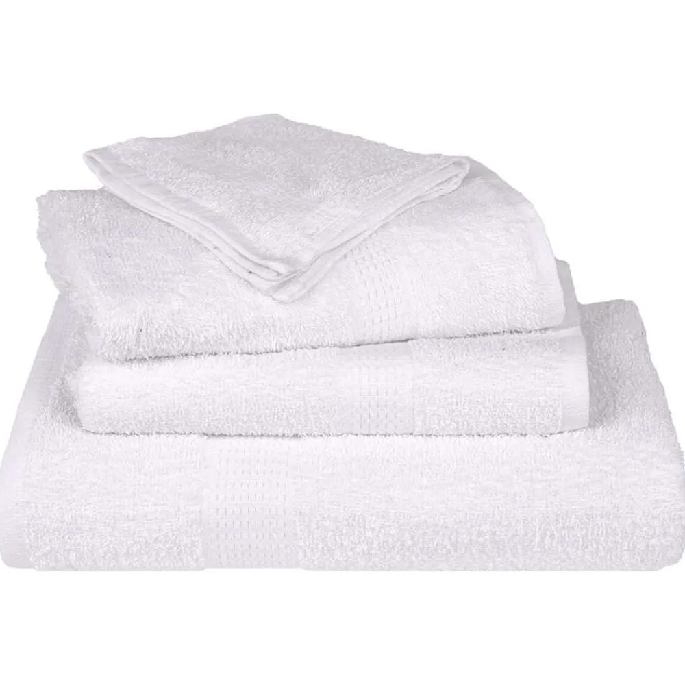 vidaXL Ropa De Casa-Toallitas de baño FROGN 2 uds 15x21 cm 360 g/m²