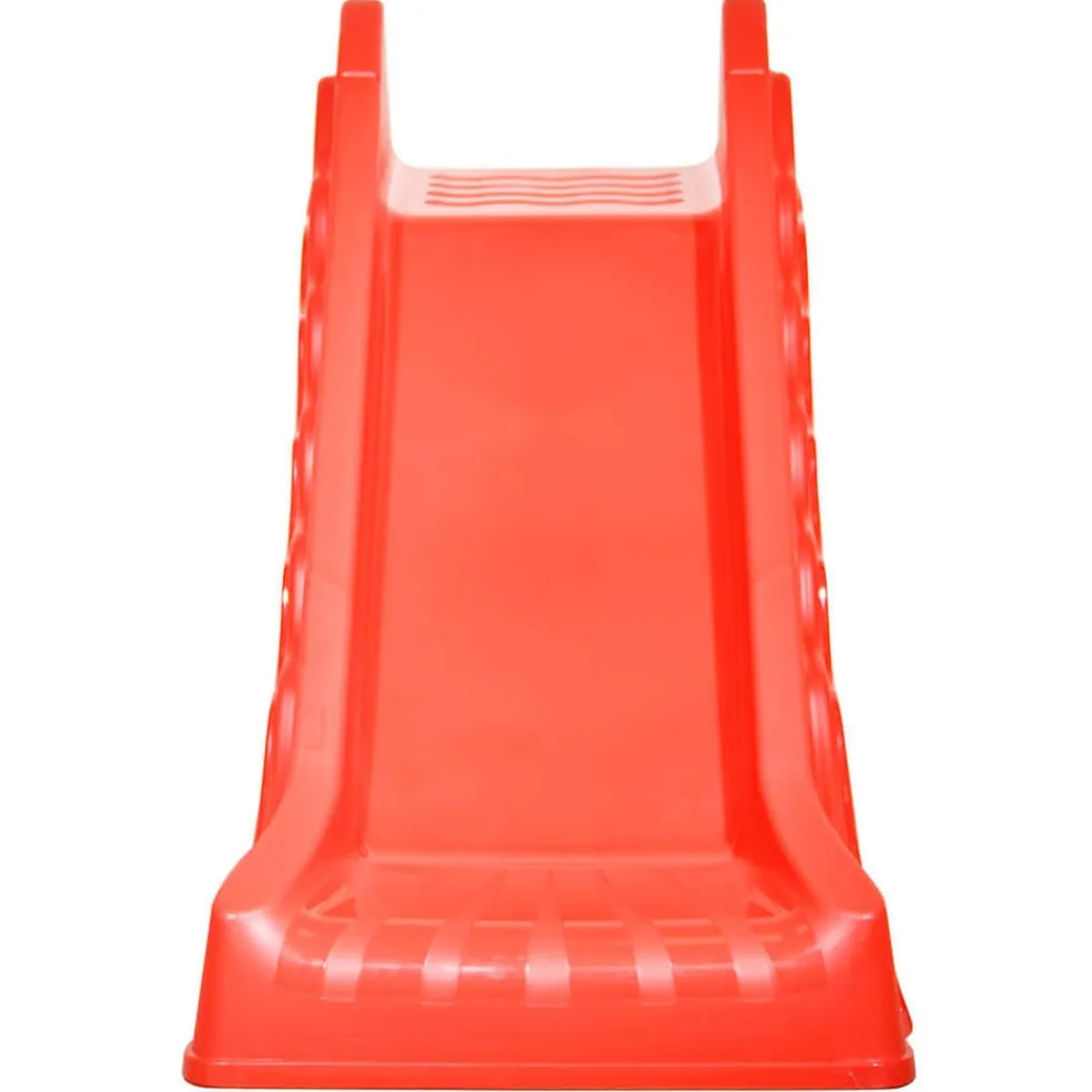 vidaXL Tobogán para niños plegable interior y exterior rojo y amarillo Discount