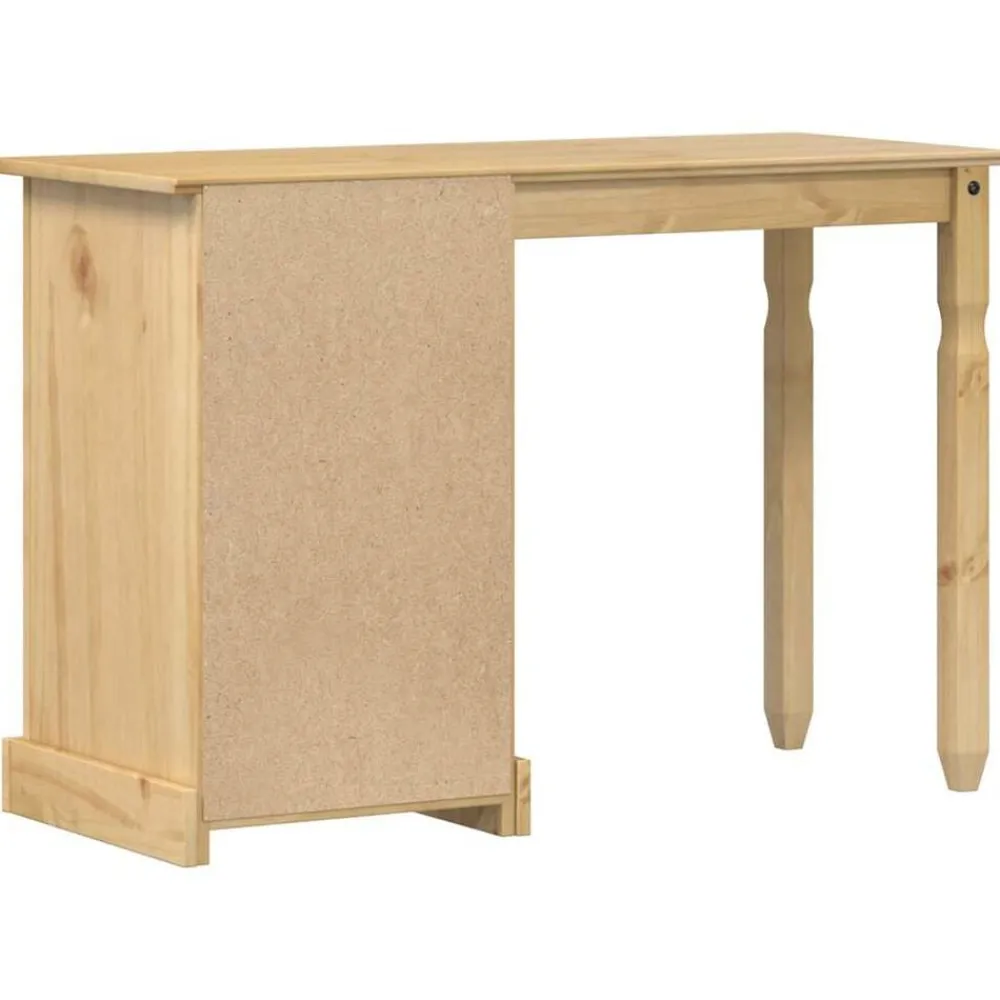 vidaXL Tocador Corona madera maciza de pino 110x47x75 cm Sale
