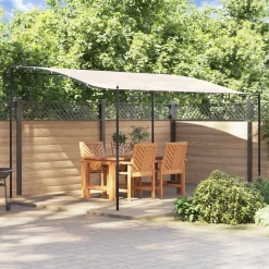 vidaXL Jardín-Toldo acero y tela color 4x3 m 180 g/m²