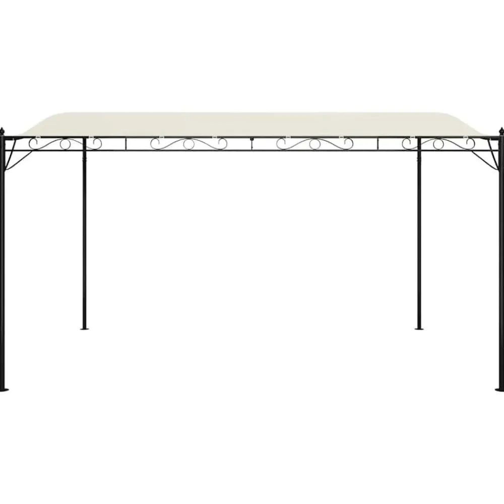 vidaXL Jardín-Toldo acero y tela color 4x3 m 180 g/m²