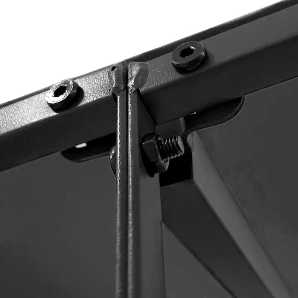 vidaXL Toldo acero y tela gris 4x3 m 180 g/m² Antracita Sale