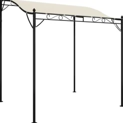 vidaXL Jardín-Toldo acero y tela color 2x2,3 m 180 g/m²