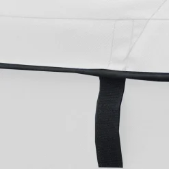 vidaXL Toldo bimini 3 arcos con paredes laterales 183x(137-152)x137 cm Blanco Online
