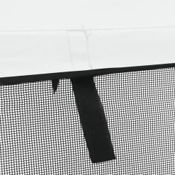 vidaXL Piezas Y Accesorios Para Vehículos-Toldo bimini 3 arcos con paredes laterales de malla