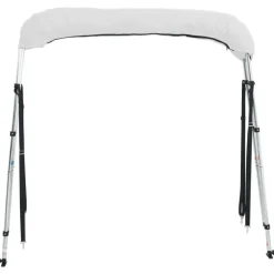 vidaXL Piezas Y Accesorios Para Vehículos-Toldo bimini 3 arcos con paredes laterales de malla