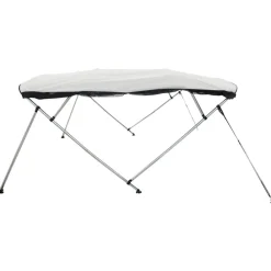 vidaXL Piezas Y Accesorios Para Vehículos-Toldo bimini 4 arcos con paredes laterales de malla