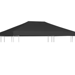 vidaXL Jardín-Toldo de cenador 310 g/m² 4x3 m