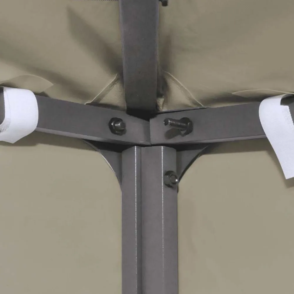 vidaXL Jardín-Toldo de cenador 310 g/m² 3x3 m