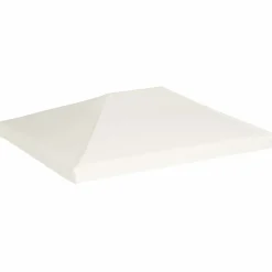 vidaXL Toldo de cenador 310 g/m² 4x3 m crema Blanco Sale