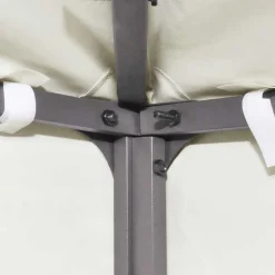 vidaXL Toldo de cenador 310 g/m² 4x3 m crema Blanco Sale