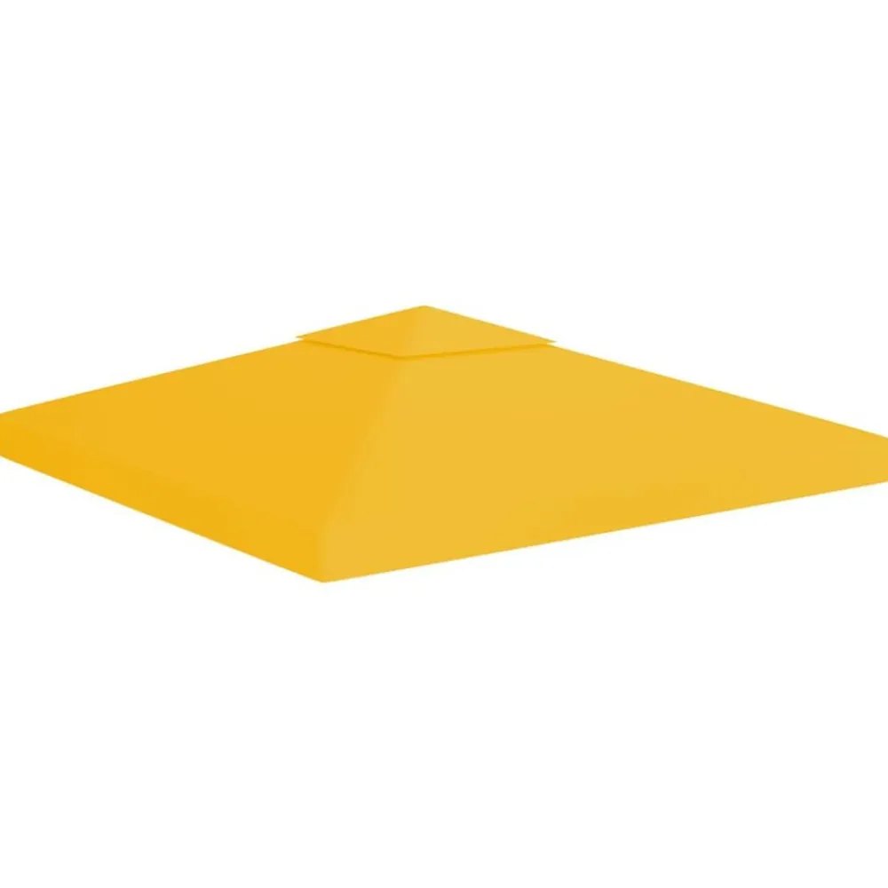 vidaXL Jardín-Toldo de cenador 2 niveles 310 g/m² 3x3 m