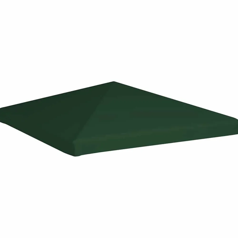 vidaXL Toldo de cenador 310 g/m² 3x3 m Verde Discount