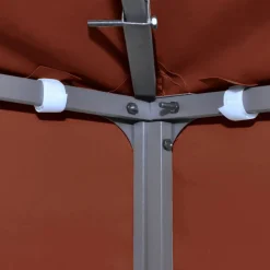 vidaXL Jardín-Toldo de cenador 2 niveles 310 g/m² 3x3 m