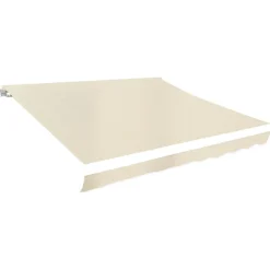 vidaXL Toldo de lona color 3x2,5 m sin armazón Crema Sale