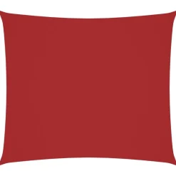 vidaXL Toldo de vela rectangular tela Oxford 2x2,5 m Rojo Outlet