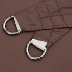 vidaXL Toldo de vela rectangular tela Oxford marrón 2x2,5 m Marrón Hot