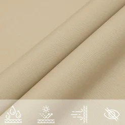 vidaXL Jardín-Toldo de vela rectangular tela Oxford 2x4 m